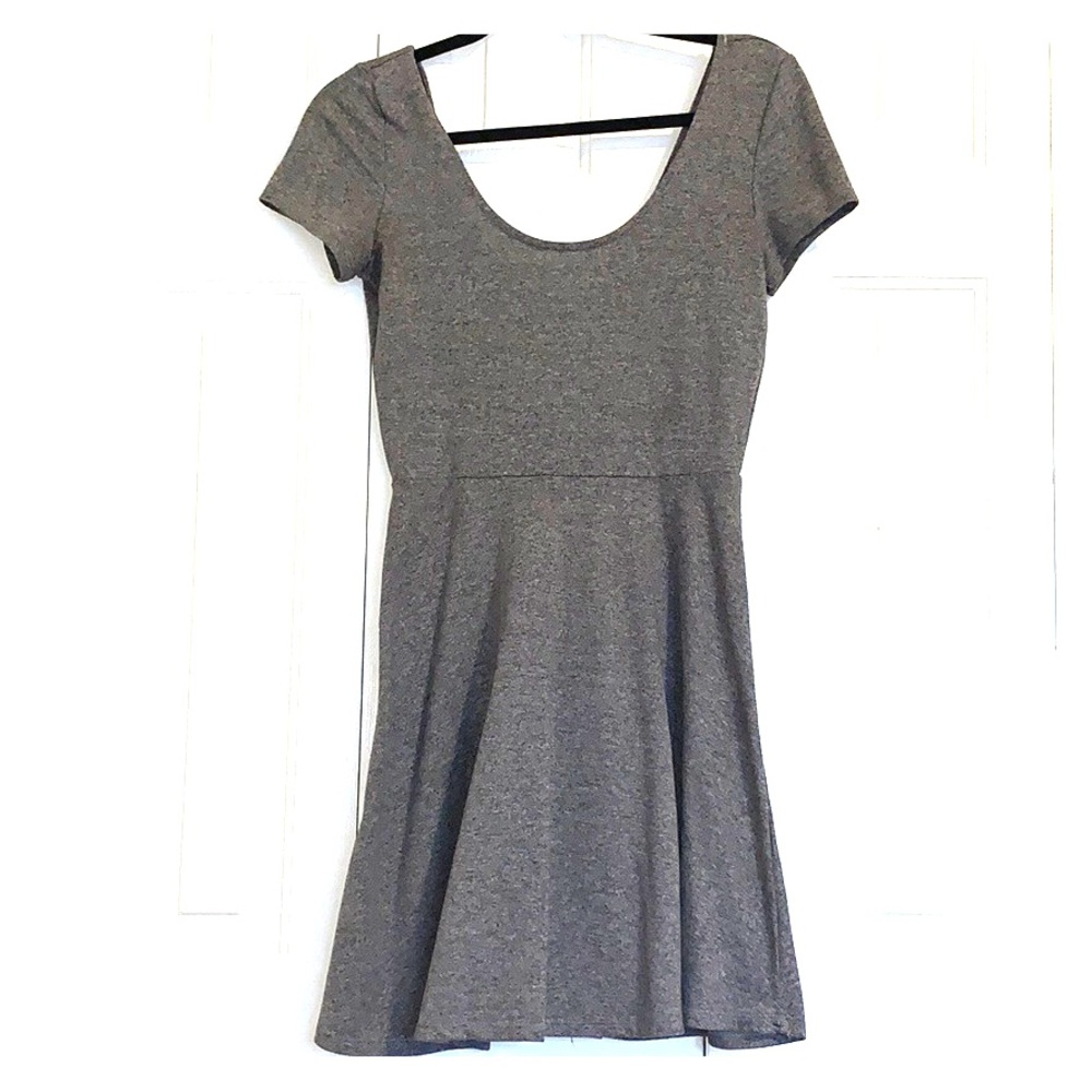 Gray Skater dress
